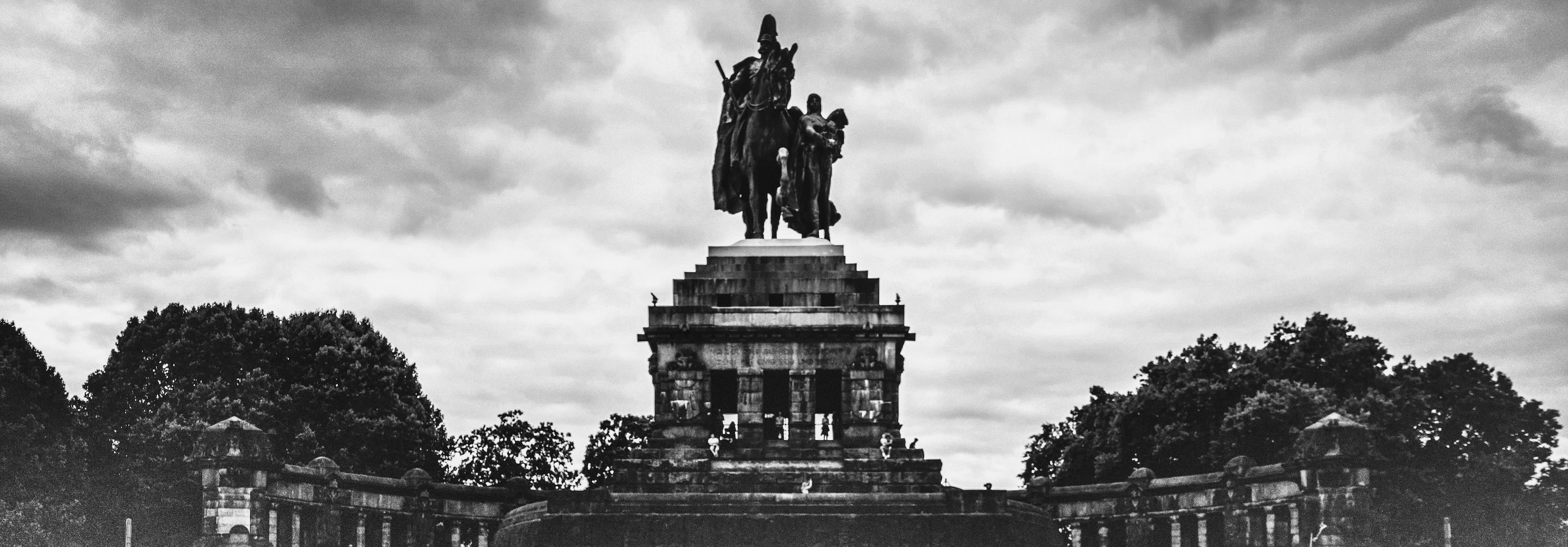[Statue in Koblenz, Germany]